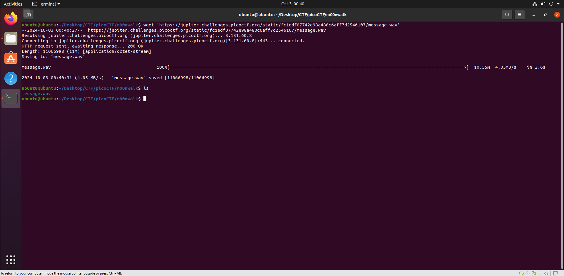 Challenge description